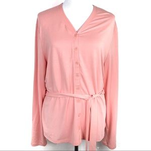 Isaac Mizrahi For Target Cardigan Sweater XXL Pink